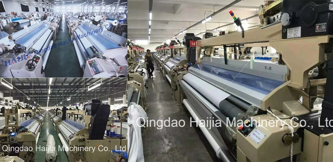 Direct Motor Drive Electronic Let-off Electronic Take-up Top Class Wide Reed Space Haijia Brand Weaving Machine