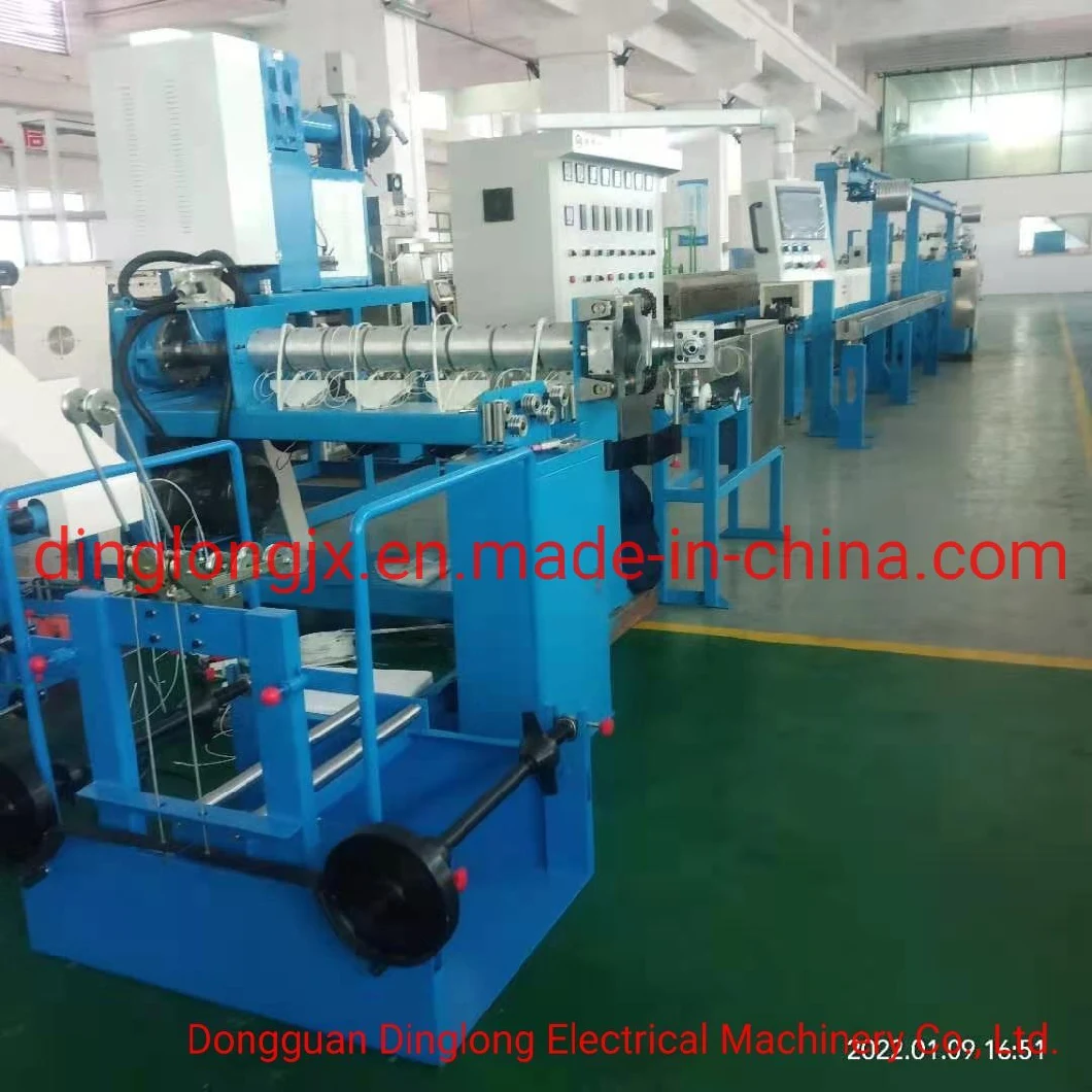 PVC/TPU Electronic Line Earphone Power Line Sheath Cable Extruder Machine