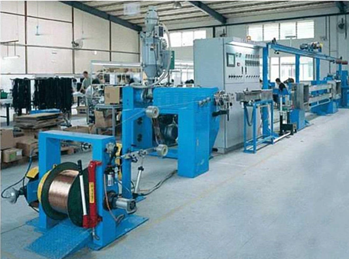 High-Speed Core-Wire Insulation Extruder Machine