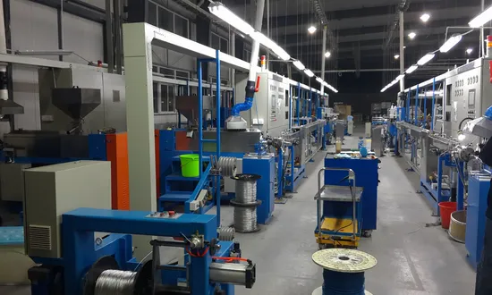 Mehradrige elektrische Drahtkabel-Extrudermaschine