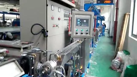 Elektrokabel-Drahtwicklungs-Extrusions-Bündelungs-Verdrillungs-Schneidemaschinen-Kupferdraht-Ziehmaschine