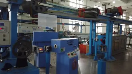 Vollautomatische Extrudermaschinen für PVC- und Silikondrähte und Kabeladern